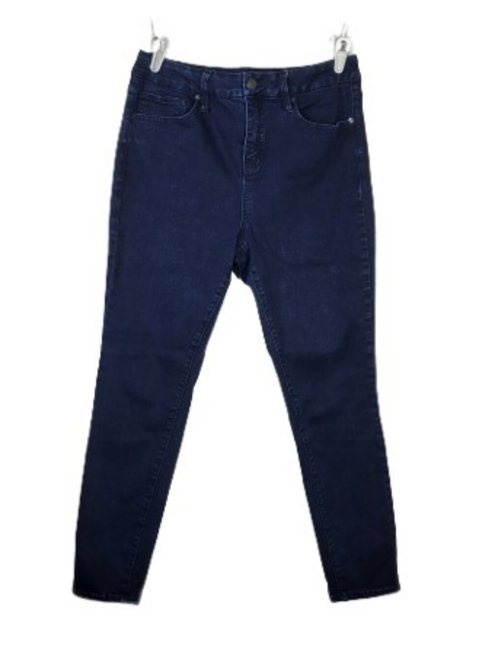 Royalty For Me Curvy Fit High-Rise Dark Blue Stretch Jeans Sz 12